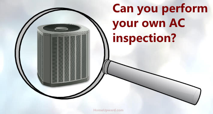 Can I perform an AC inspection on my own? Section image