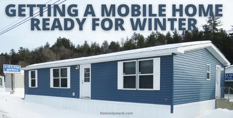 getting a mobile home ready for winter