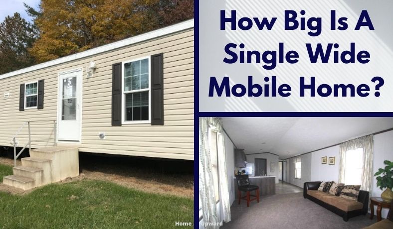 how big is a single wide mobile home featured image