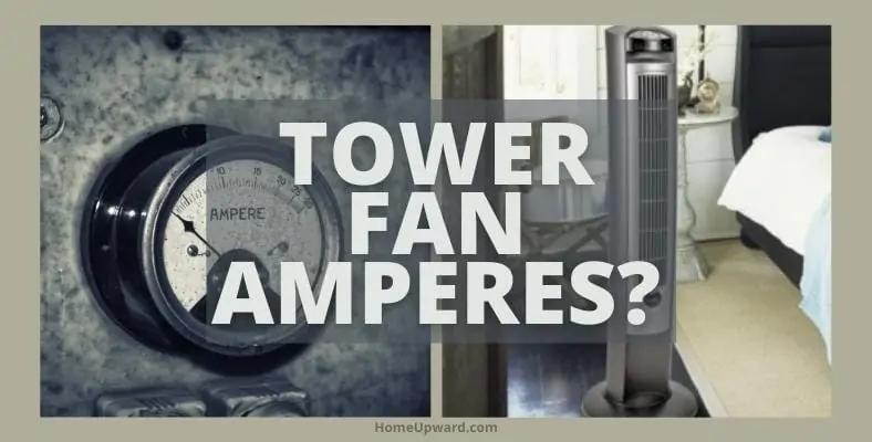 how many amps does a tower fan use