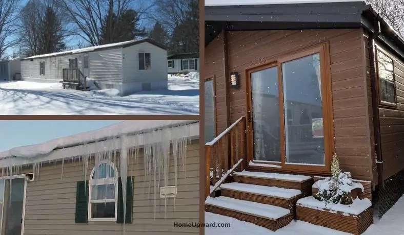 how to keep a mobile home warm during the winter featured image