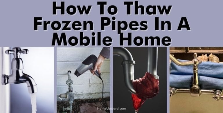 How To Keep Pipes From Freezing Under A Mobile Home