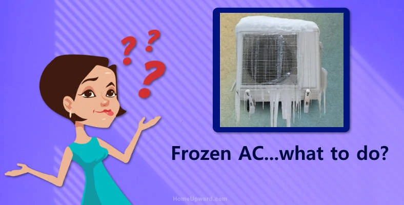 What to do when home AC freezes up