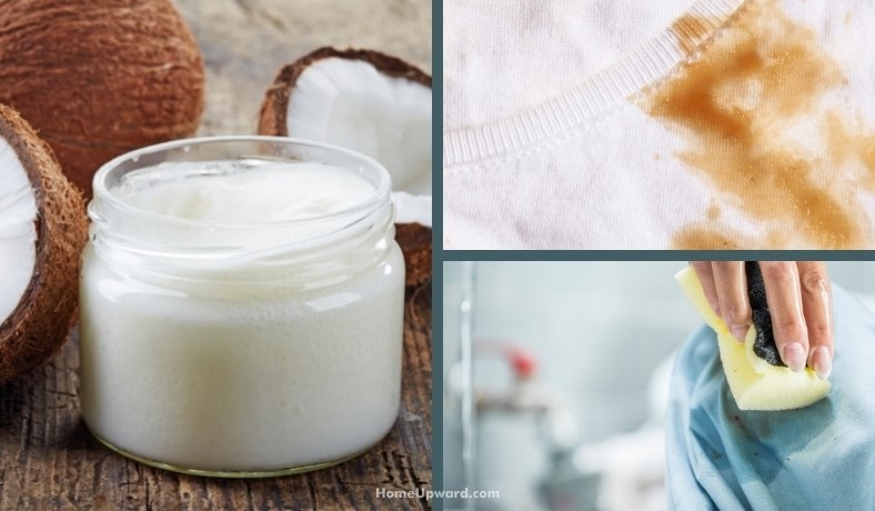 how to remove coconut oil stains from clothing featured image
