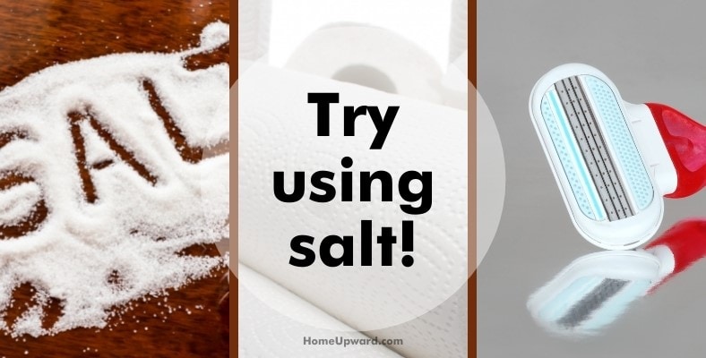try using salt