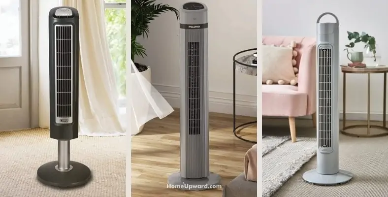 what does an oscillating tower fan do