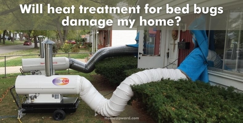 will heat treatment for bed bugs damage my home