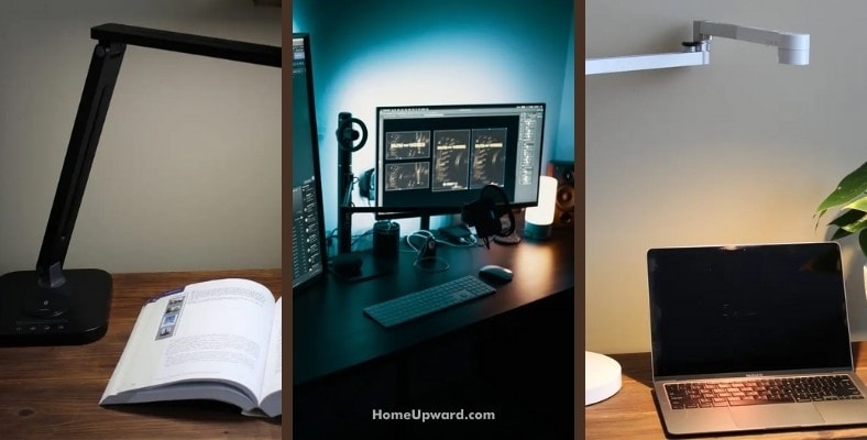 how should you position a desk light
