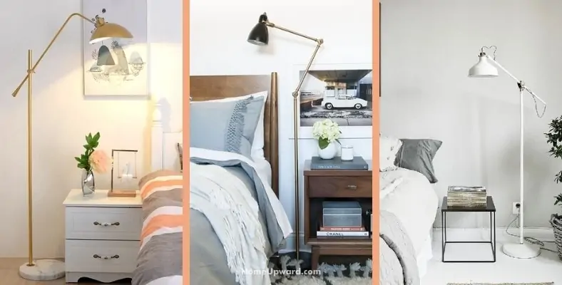 what’s the right height for a bedroom floor lamp