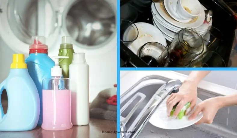 can laundry detergent be used to wash dishes featured image