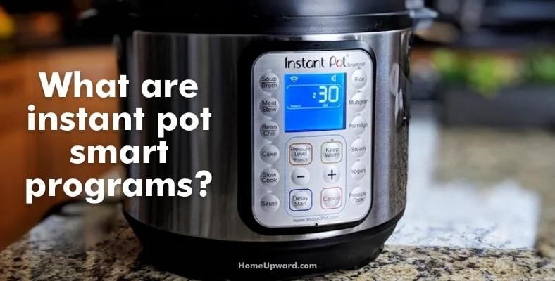 what are instant pot smart programs
