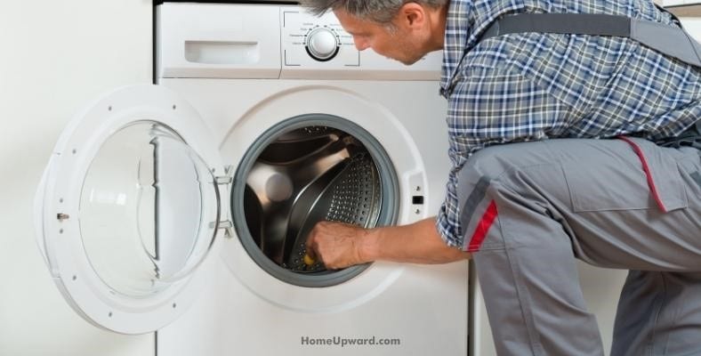 how do you store an unused washing machine