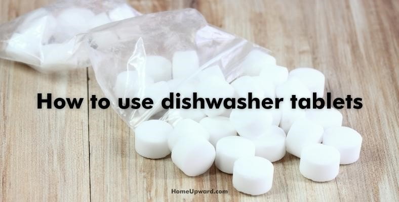 how to use dishwasher tablets