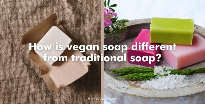how is vegan soap different from traditional soap