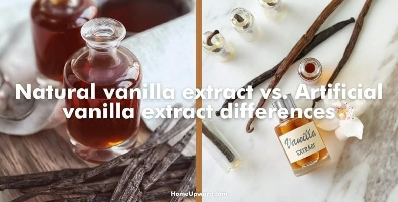 natural vanilla extract vs. artificial vanilla extract differences