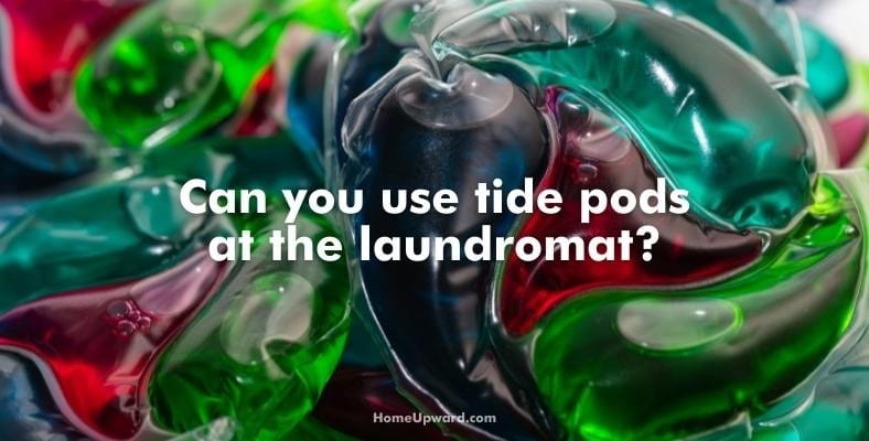 can you use tide pods at the laundromat