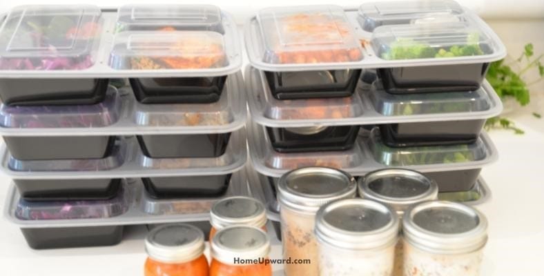 how many containers do you need for meal prepping