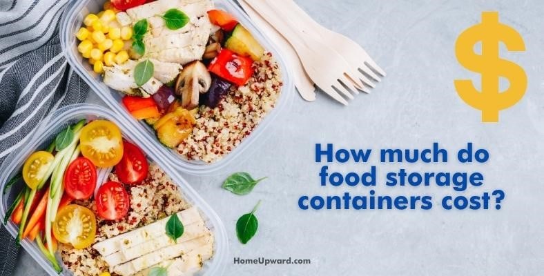how much do food storage containers cost