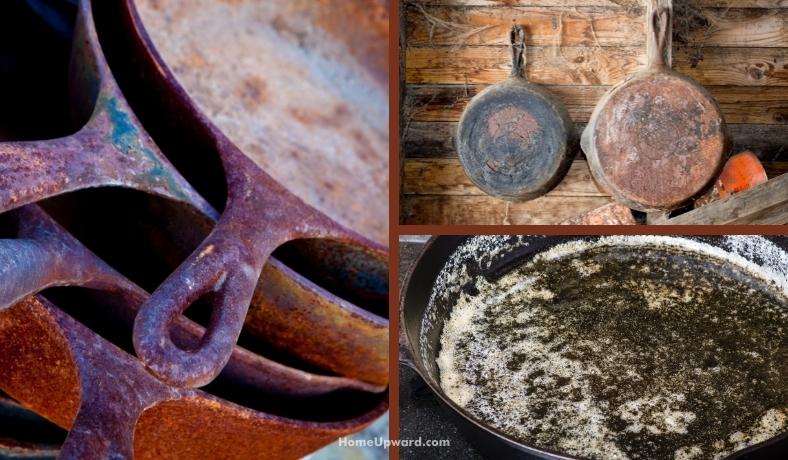 when to throw away a cast iron skillet featured image