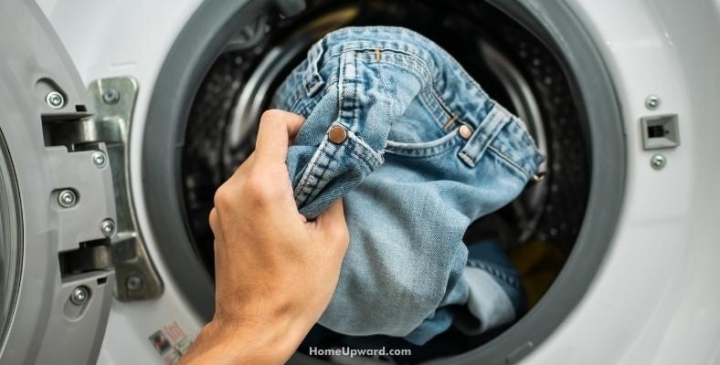 how to clean black jeans without washing them