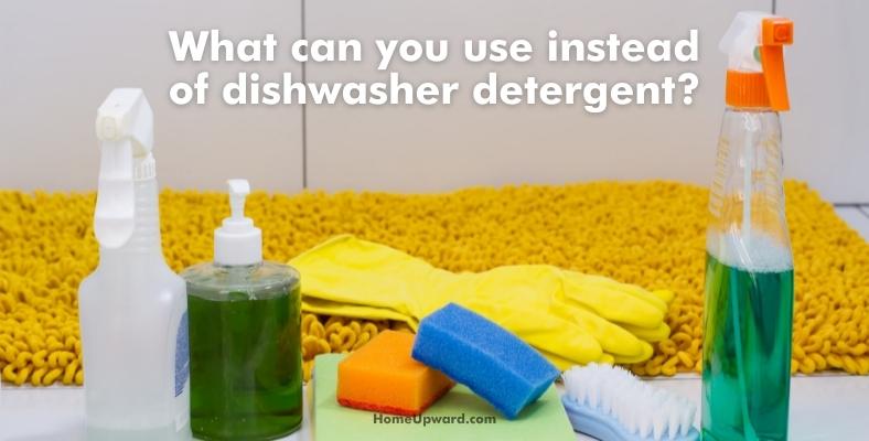 what can you use instead of dishwasher detergent