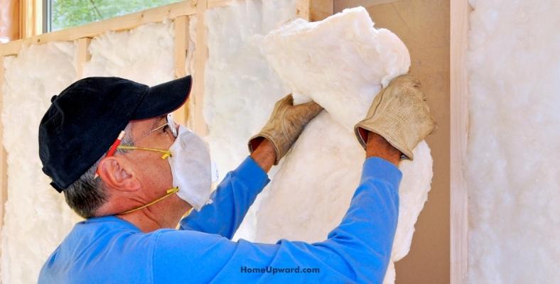 how do you clean fiberglass insulation dust