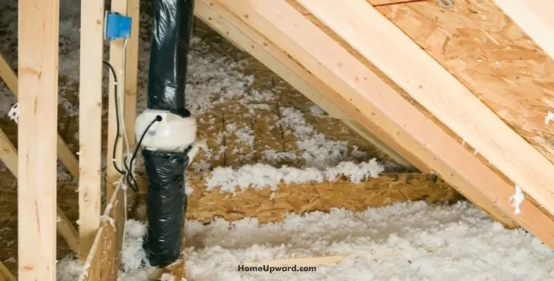 what happens to attic insulation after it gets wet