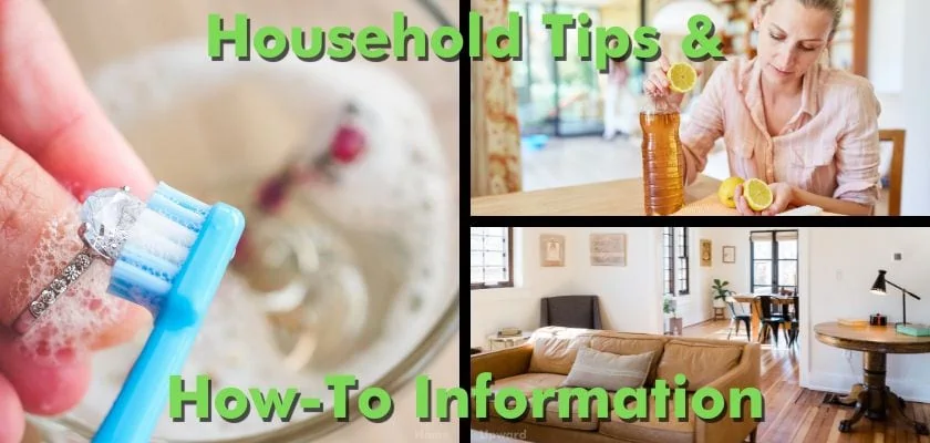 household tips page main image